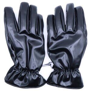 Bottega Veneta Triangle Parts Gloves Polyester Material Lining Cashmere